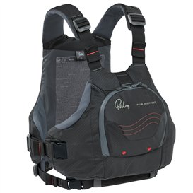 Palm Riff 2.0 Weste PFD Wildwasserweste Schwimmweste black-jet grey