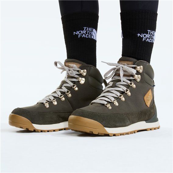 The North Face Back-To-Berkeley IV Textile WP Damen Freizeitschuhe taupe green-calacat