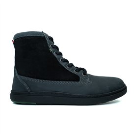 Blusun 080M Herren Barfußschuh Stiefel Boot anthrazit