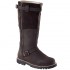 Meindl Kiruna GTX Herren Leder Winterstiefel mit Lammfell mahagoni