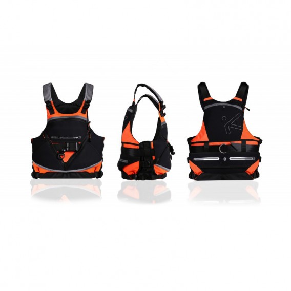 Hiko Salty Dog Wildwasser Schwimmweste Paddelweste fluo orange hier im Hiko-Shop günstig online bestellen