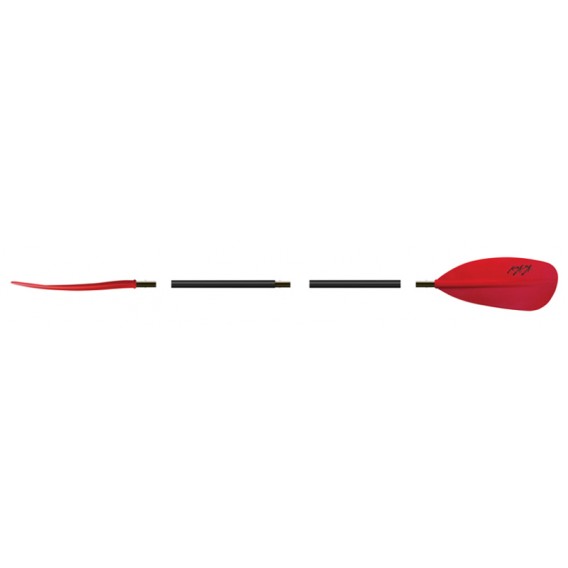 TNP Rapa Glass Wildwasser Fiberglas paddel 4-teilig R45 rot hier im TNP-Shop günstig online bestellen
