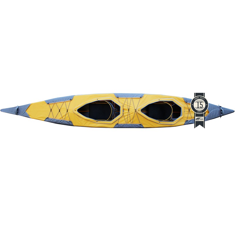 Pakboats Puffin Saranac Jubelpaket mit Verdeck und Fiberglas Paddeln hier im Pakboats USA-Shop günstig online bestellen