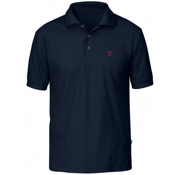 Fjällräven Crowley Pique Shirt Herren T-Shirt blueblack hier im Fjällräven-Shop günstig online bestellen