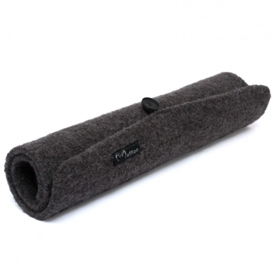 Mufflon Bo Sitzkissen Schurwolle granit hier im Mufflon-Shop günstig online bestellen
