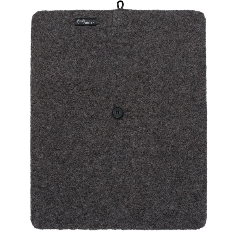 Mufflon Bo Sitzkissen Schurwolle granit hier im Mufflon-Shop günstig online bestellen