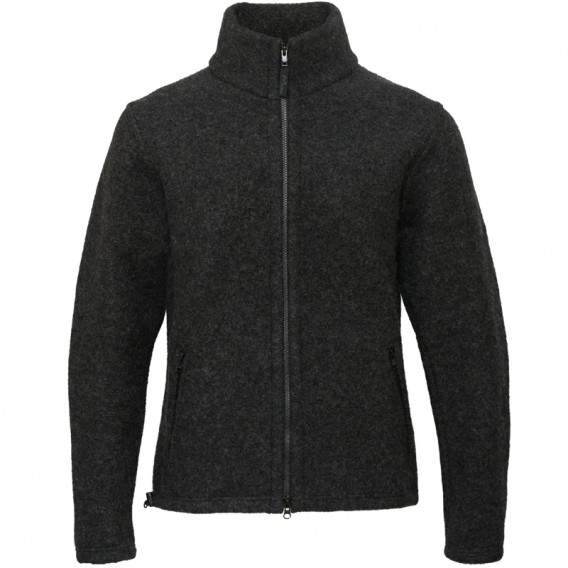 Mufflon Jakob Herren Wolljacke Schurwolle anthrazit hier im Mufflon-Shop günstig online bestellen
