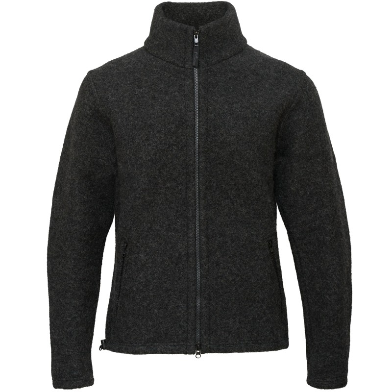 Mufflon Jakob Herren Wolljacke Schurwolle anthrazit hier im Mufflon-Shop günstig online bestellen