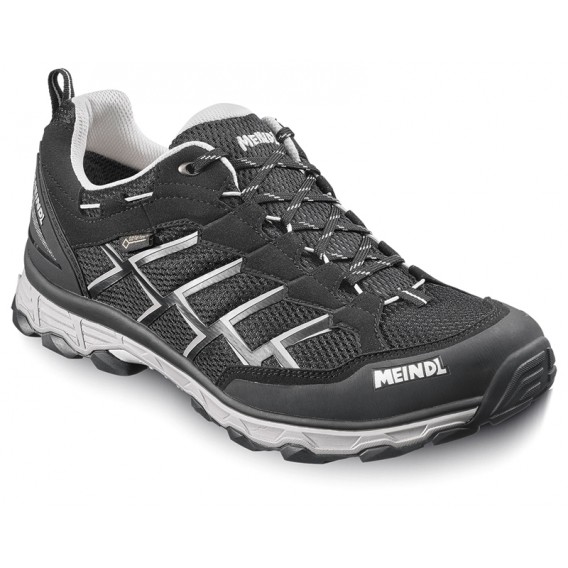 Meindl Activo GTX Herren Comfort Fit Wanderschuh Freizeitschuh schwarz-silber hier im Meindl-Shop günstig online bestellen