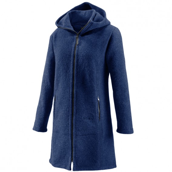 Mufflon Jana Merino Mantel Wintermantel Jacke nachtblau hier im Mufflon-Shop günstig online bestellen