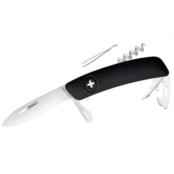 Swiza Taschenmesser D03 Outdoor Klappmesser schwarz hier im Swiza-Shop günstig online bestellen