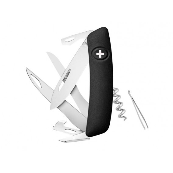 Swiza Taschenmesser D07 Scissors Outdoor Klappmesser schwarz hier im Swiza-Shop günstig online bestellen