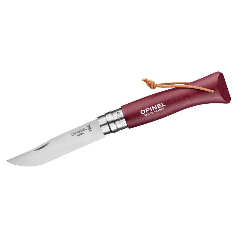 Opinel Colorama Earth Taschenmesser Klappmesser burgundy hier im Opinel-Shop günstig online bestellen