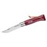 Opinel Colorama Earth Taschenmesser Klappmesser burgundy