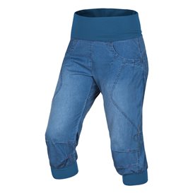 Ocun Noya Shorts Jeans kurze Kletterhose Sporthose middle blue