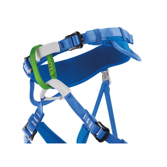 Petzl Macchu verstellbarer Sitzgurt für Kinder Klettergurt blau hier im Petzl-Shop günstig online bestellen