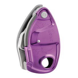 Petzl Grigri+ Sicherungsgerät mit Bremskraftunterstützung violett hier im Petzl-Shop günstig online bestellen