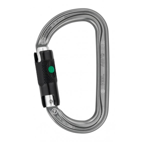 Petzl Am'D D-förmiger Verschlusskarabiner mit Ball-Lock hier im Petzl-Shop günstig online bestellen