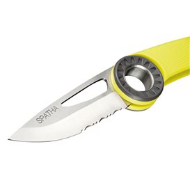 Petzl Spatha Messer zum Einhängen am Karabiner gelb hier im Petzl-Shop günstig online bestellen