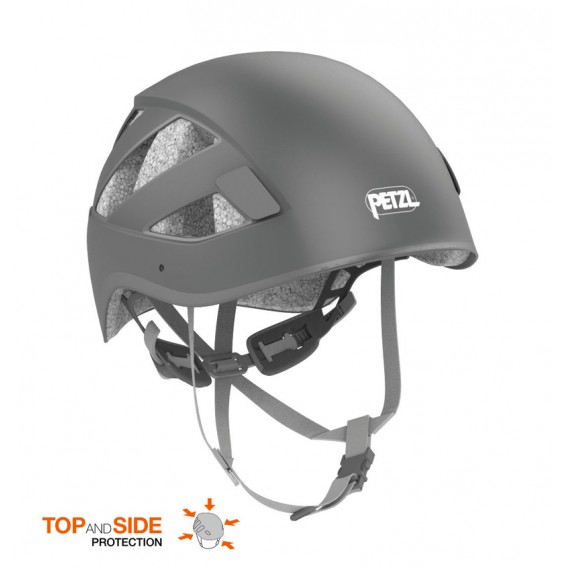 Petzl Boreo Kletterhelm Kopfschutz zum Bergsteigen grau hier im Petzl-Shop günstig online bestellen
