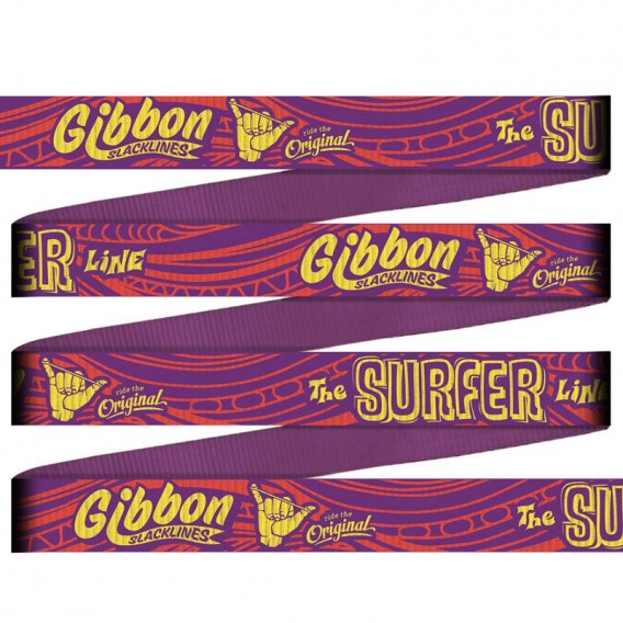 Gibbon Surfer Line Treewear Set Slackline hier im GIBBON-Shop günstig online bestellen