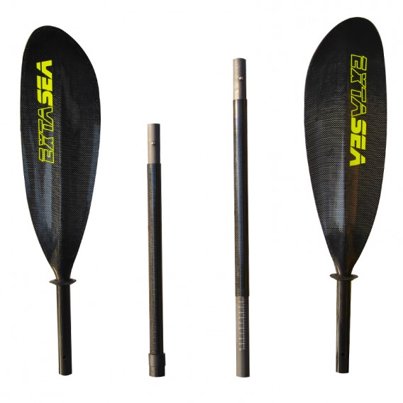 ExtaSea Tour Vario Carbon-Carbon Doppelpaddel 4-tlg hier im ExtaSea-Shop günstig online bestellen