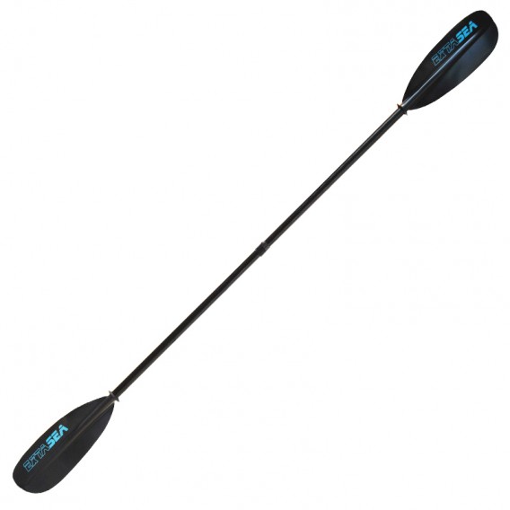 ExtaSea Tour Vario Fiberglas Doppelpaddel | 220-240cm | 4-teilig | schwarz-türkis hier im ExtaSea-Shop günstig online bestellen