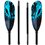 ExtaSea Tour Vario Fiberglas Doppelpaddel | 220-240cm | 4-teilig | schwarz-türkis
