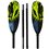 ExtaSea Tour Vario Fiberglas Doppelpaddel | 220-240cm | 4-teilig | schwarz-lime