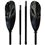 ExtaSea Tour Vario Fiberglas Doppelpaddel | 220-240cm | 4-teilig | schwarz-grau