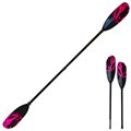 ExtaSea Tour Vario Fiberglas Doppelpaddel | 220-230cm | 2-teilig | schwarz-pink