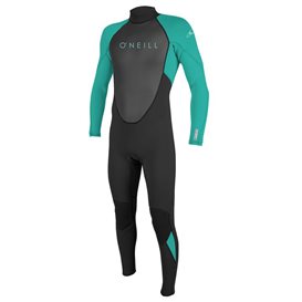 ONeill Youth Reactor II 3/2 Back Zip Full Kinder Fullsuit Neoprenanzug türkis hier im ONeill-Shop günstig online bestellen