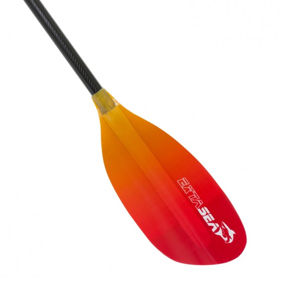 ExtaSea Pro-XL Carbon Vario Doppelpaddel | 220-240cm | 4-teilig | red-yellow hier im ExtaSea-Shop günstig online bestellen