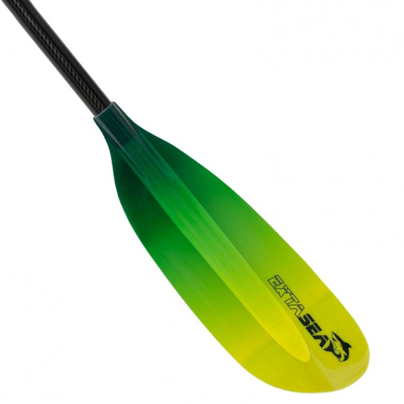 ExtaSea Pro Tour Carbon Vario Doppelpaddel | 220-240cm | 4-teilig | lime-yellow hier im ExtaSea-Shop günstig online bestellen