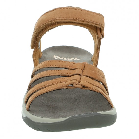 Teva Elzada Sandal Damen Leder Sandale Fur Trekking Und Outdoor Pecan Hier Im Sandalen Online Shop Gunstig Kaufen