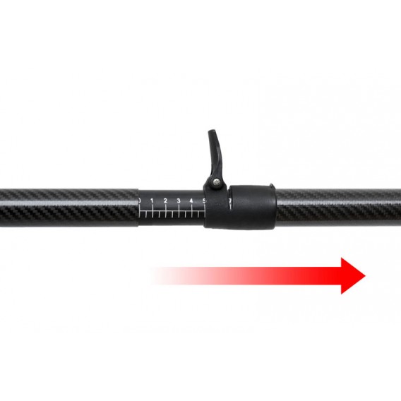 ExtaSea Pro-XL Carbon Vario Doppelpaddel | 220-240cm | 4-teilig | red-yellow hier im ExtaSea-Shop günstig online bestellen
