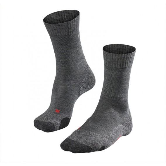 FALKE TK2 Damen Trekkingsocken Wandersocken asphalt melange hier im Falke-Shop günstig online bestellen
