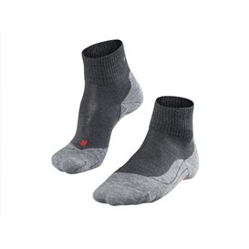 FALKE TK5 Short Herren Trekkingsocken Wandersocken asphalt melange hier im Falke-Shop günstig online bestellen