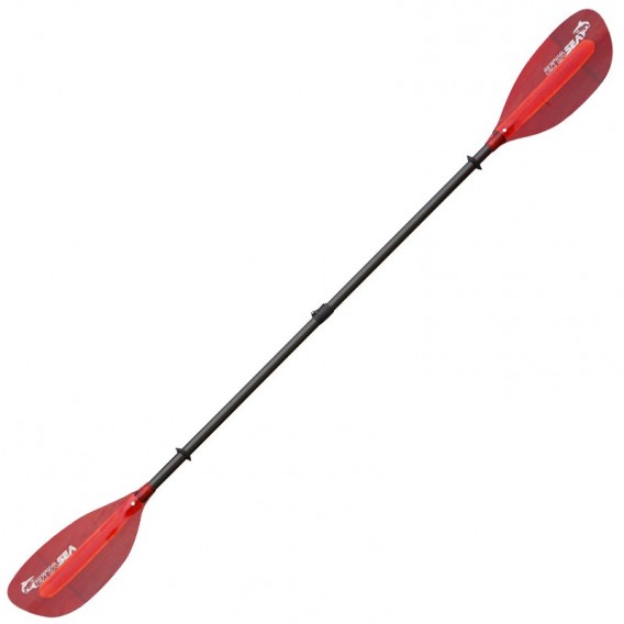 ExtaSea Pro-XL Carbon Vario Doppelpaddel | 220-240cm | 4-teilig | red hier im ExtaSea-Shop günstig online bestellen