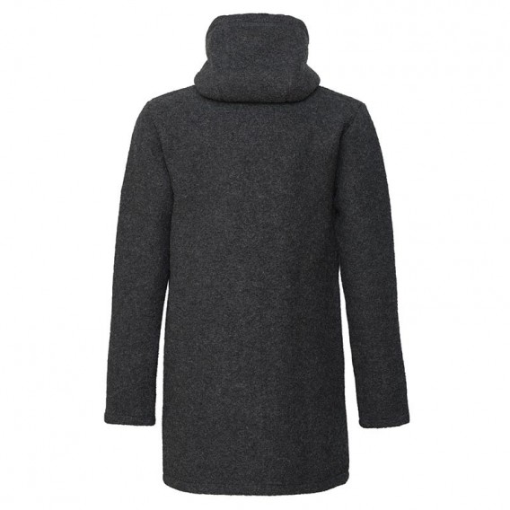 Mufflon Patrick Herren Parka mit Kapuze Wintermantel Schurwolle anthrazit hier im Mufflon-Shop günstig online bestellen