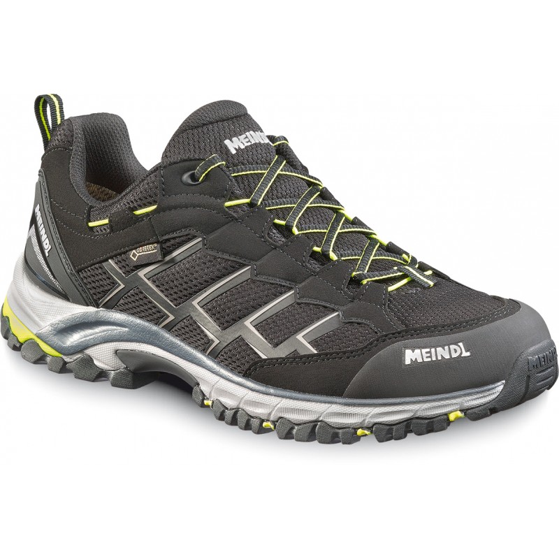 Meindl Caribe GTX Herren Wanderschuh Multifunktionsschuh lemon-schwarz hier im Meindl-Shop günstig online bestellen