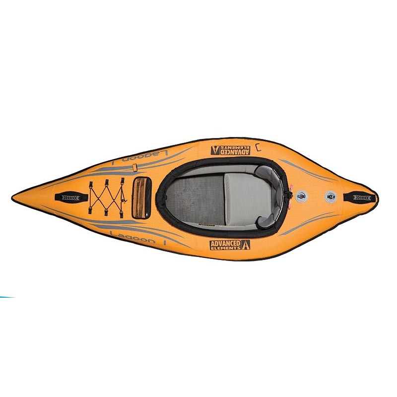 Advanced Elements Lagoon 1 Personen Kajak Luftboot Schlauboot orange-grey hier im Advanced Elements-Shop günstig online bestelle