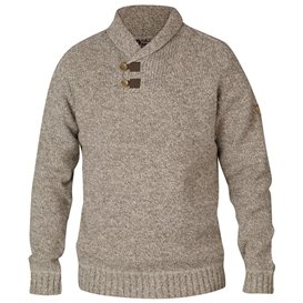 Fjällräven Lada Sweater Herren Pullover Strickpullover fog