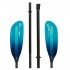 ExtaSea Pro Tour Carbon Vario Doppelpaddel | 220-240cm | 4-teilig | blue-light blue hier im ExtaSea-Shop günstig online bestelle