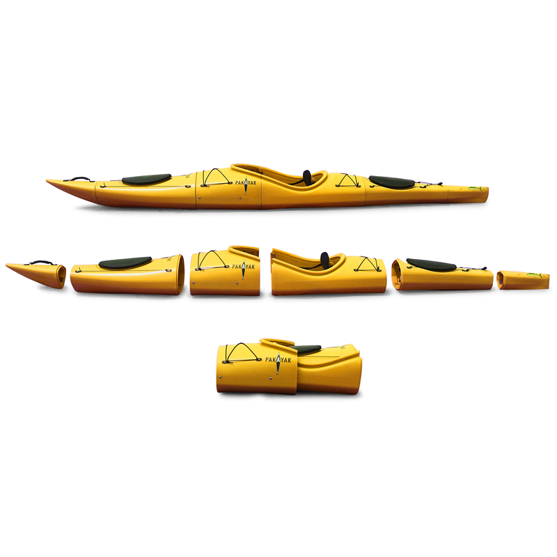 Pakayak Bluefin 14 Packbares Festboot Touren- und Wanderkajak hier im Pakayak-Shop günstig online bestellen