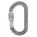 Petzl OK ovaler Karabiner für Seilrollen und Seilklemmen mit Screw-Lock