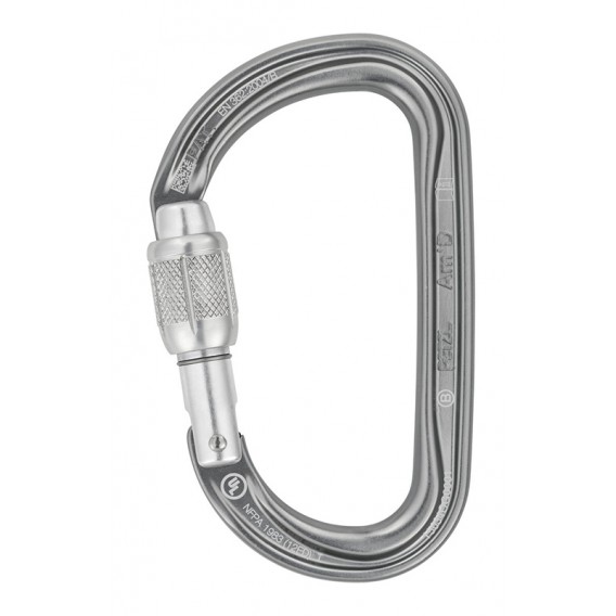 Petzl Am'D D-förmiger Verschlusskarabiner mit Screwl-Lock hier im Petzl-Shop günstig online bestellen