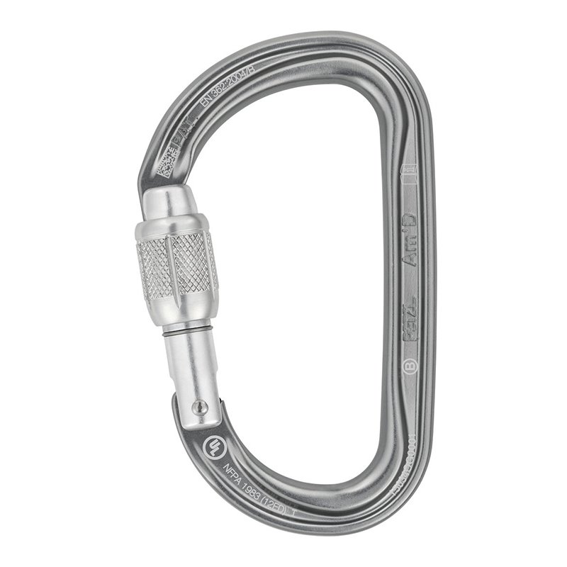 Petzl Am'D D-förmiger Verschlusskarabiner mit Screwl-Lock hier im Petzl-Shop günstig online bestellen