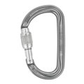 Petzl Am'D D-förmiger Verschlusskarabiner mit Screwl-Lock