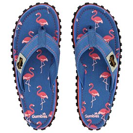 Gumbies Flamingo Zehentrenner Badelatschen Sandale blau